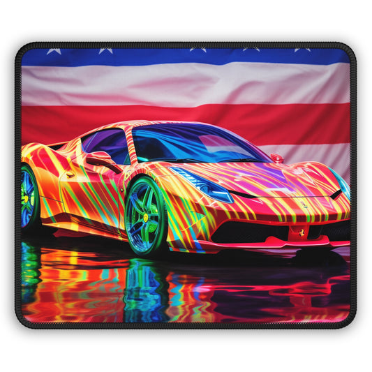 Gaming Mouse Pad  Hyper Colorfull Ferrari 4