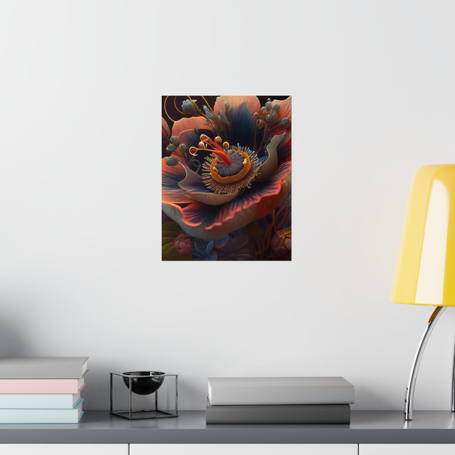 Premium Matte Vertical Posters Flower Arangment 3