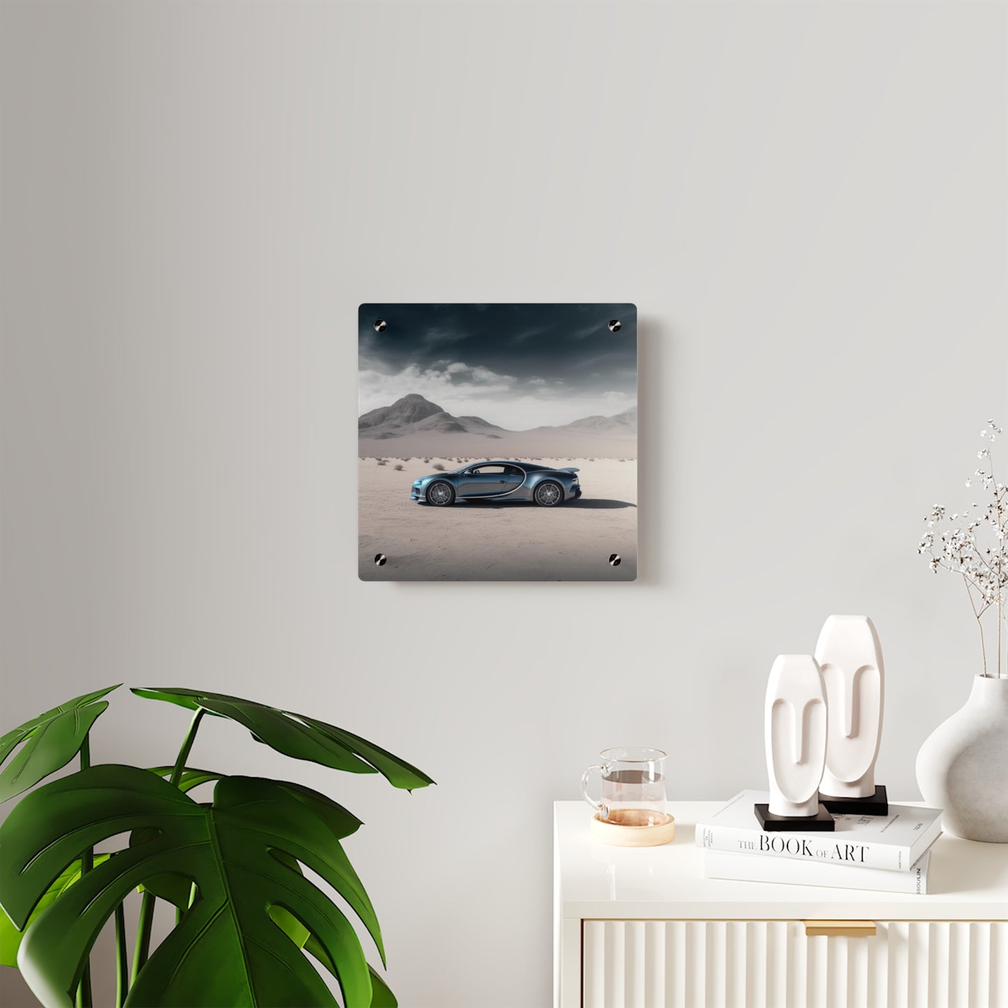 Acrylic Wall Art Panels Bugatti Real Look 1