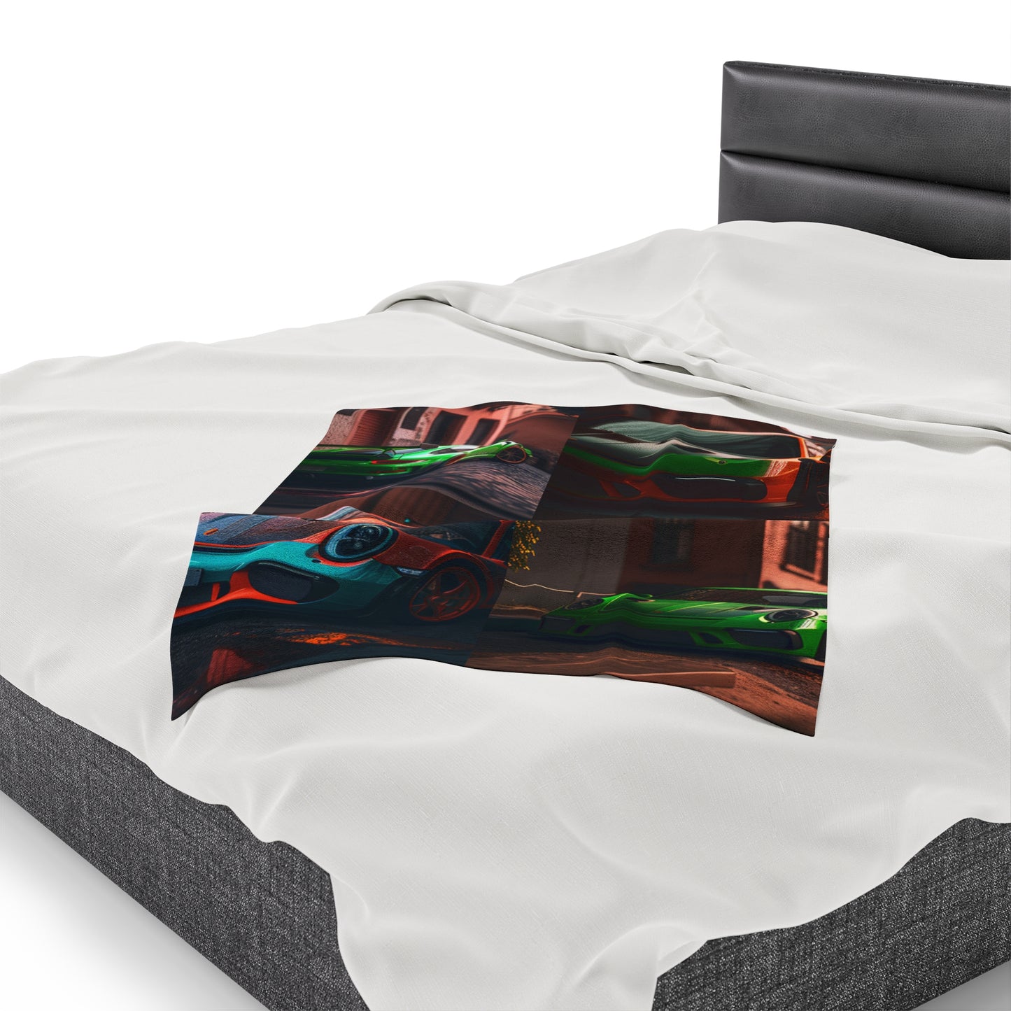 Velveteen Plush Blanket porsche 911 gt3 5