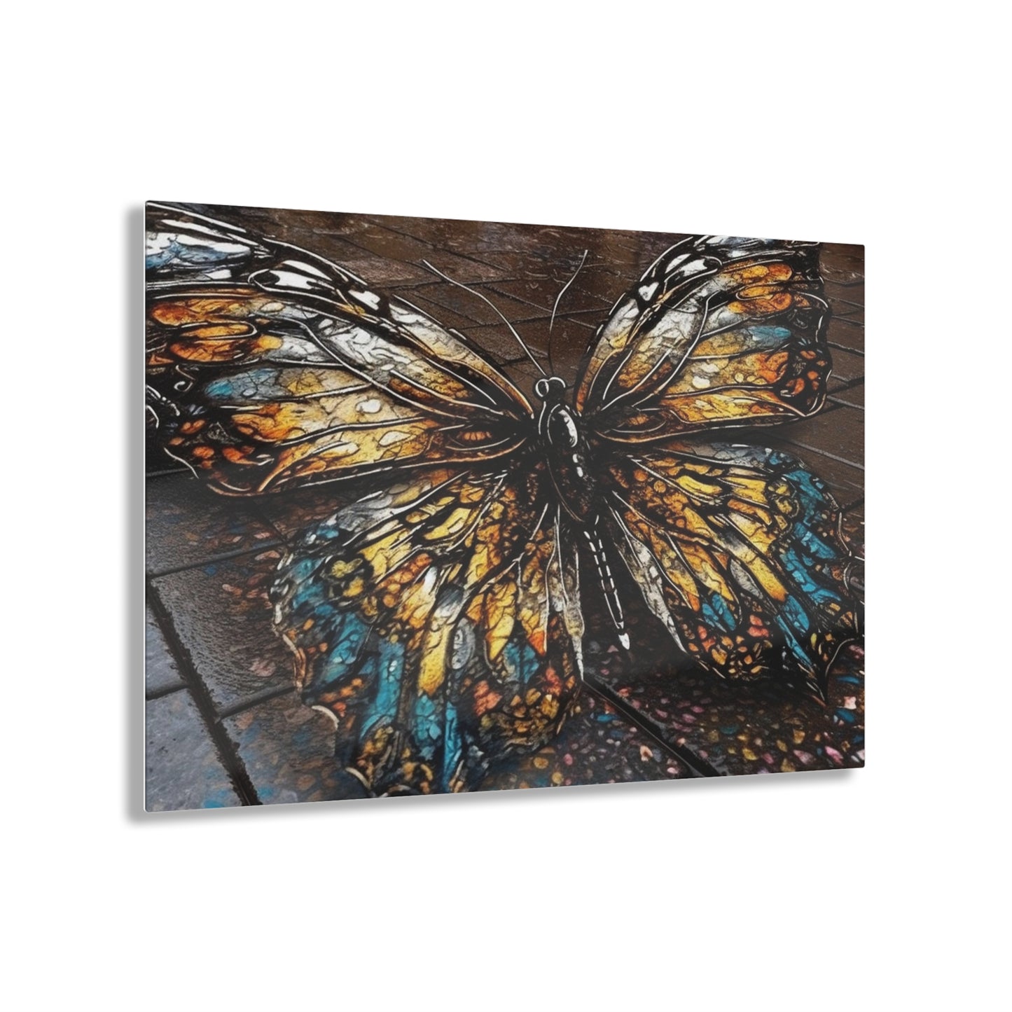 Acrylic Prints Water Butterfly Street 1