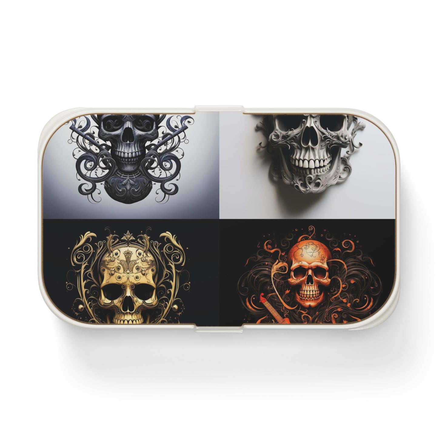 Bento Lunch Box Skull Treble Clef 5