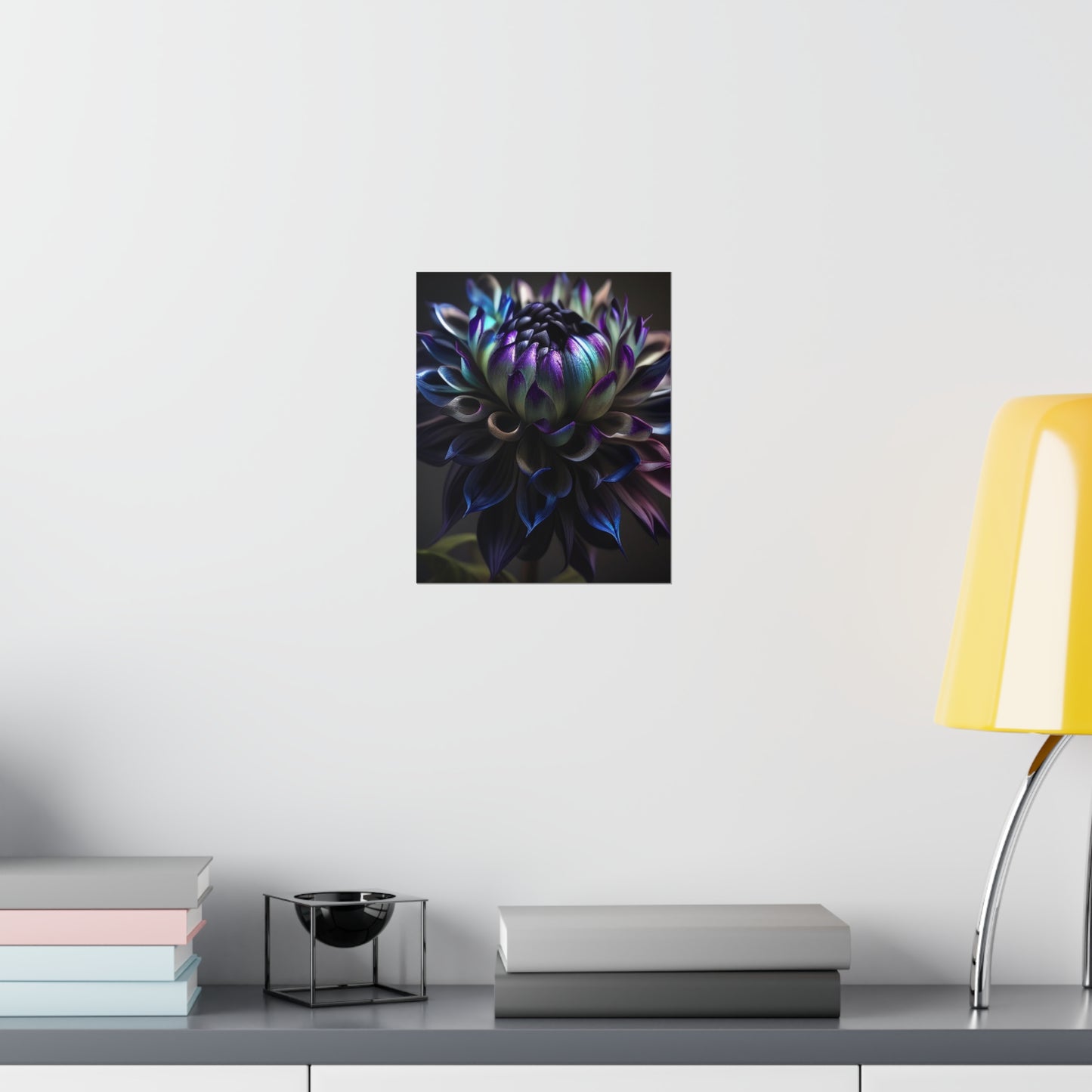 Premium Matte Vertical Posters Dahlia Purple 4