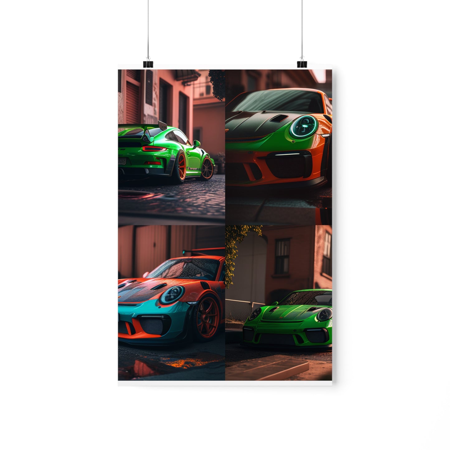 Premium Matte Vertical Posters porsche 911 gt3 5