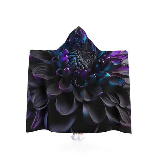 Hooded Blanket Dahlia Purple 2