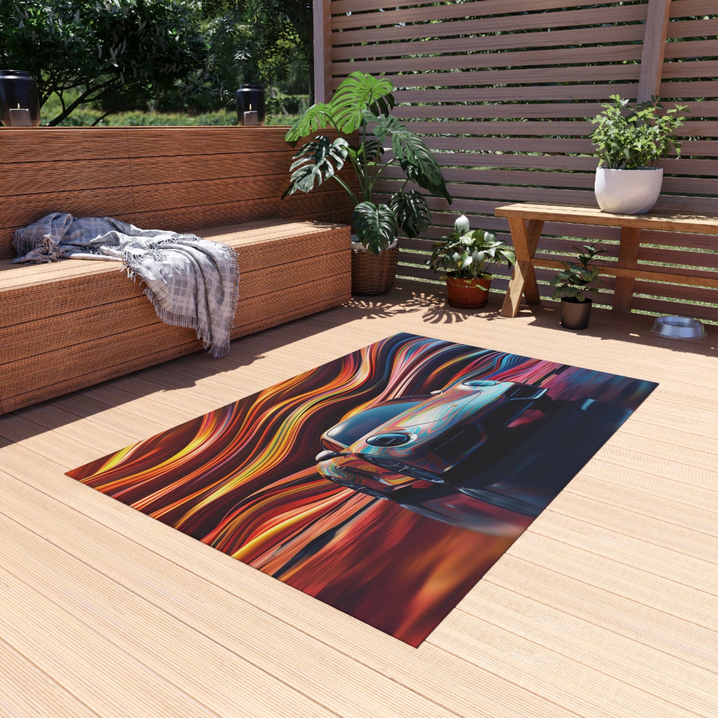 Outdoor Rug  Porsche Water Fusion 1