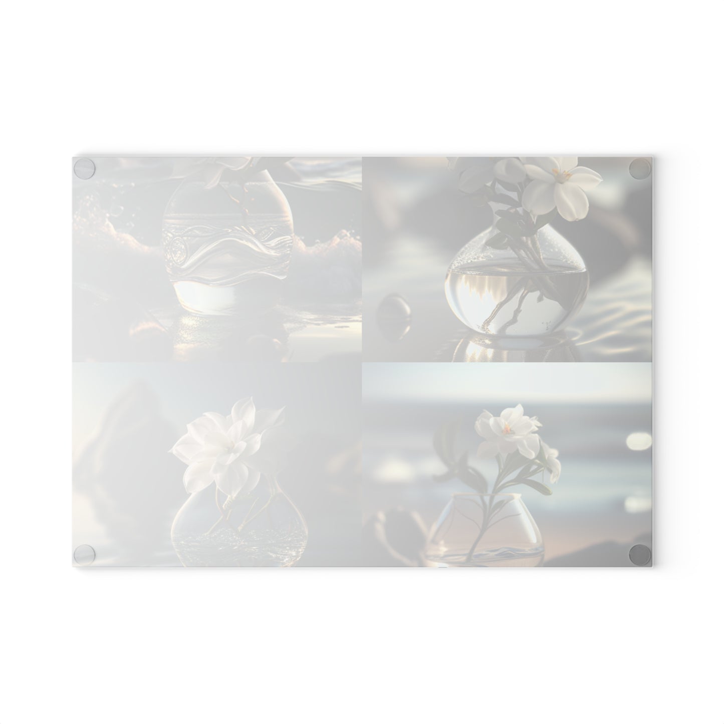 Glass Cutting Board Jasmine glass vase 5