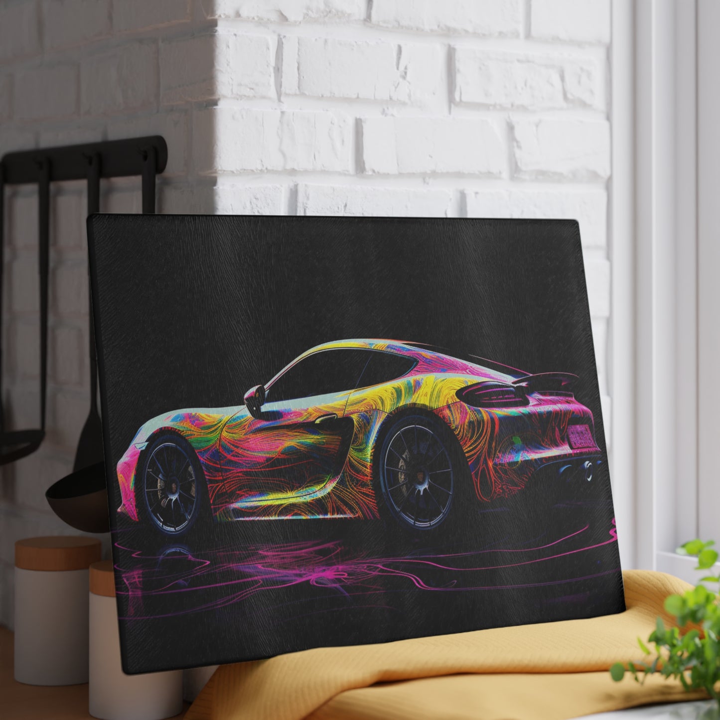 Glass Cutting Board Porsche Flair 4