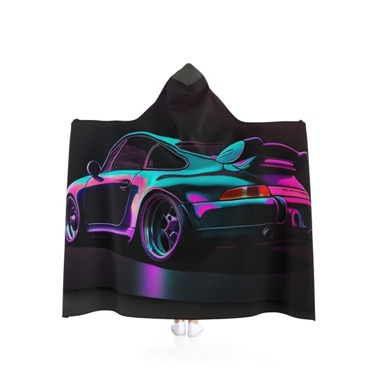 Hooded Blanket Porsche Purple 1