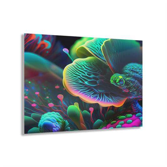 Acrylic Prints Neon Florescent Glow 2