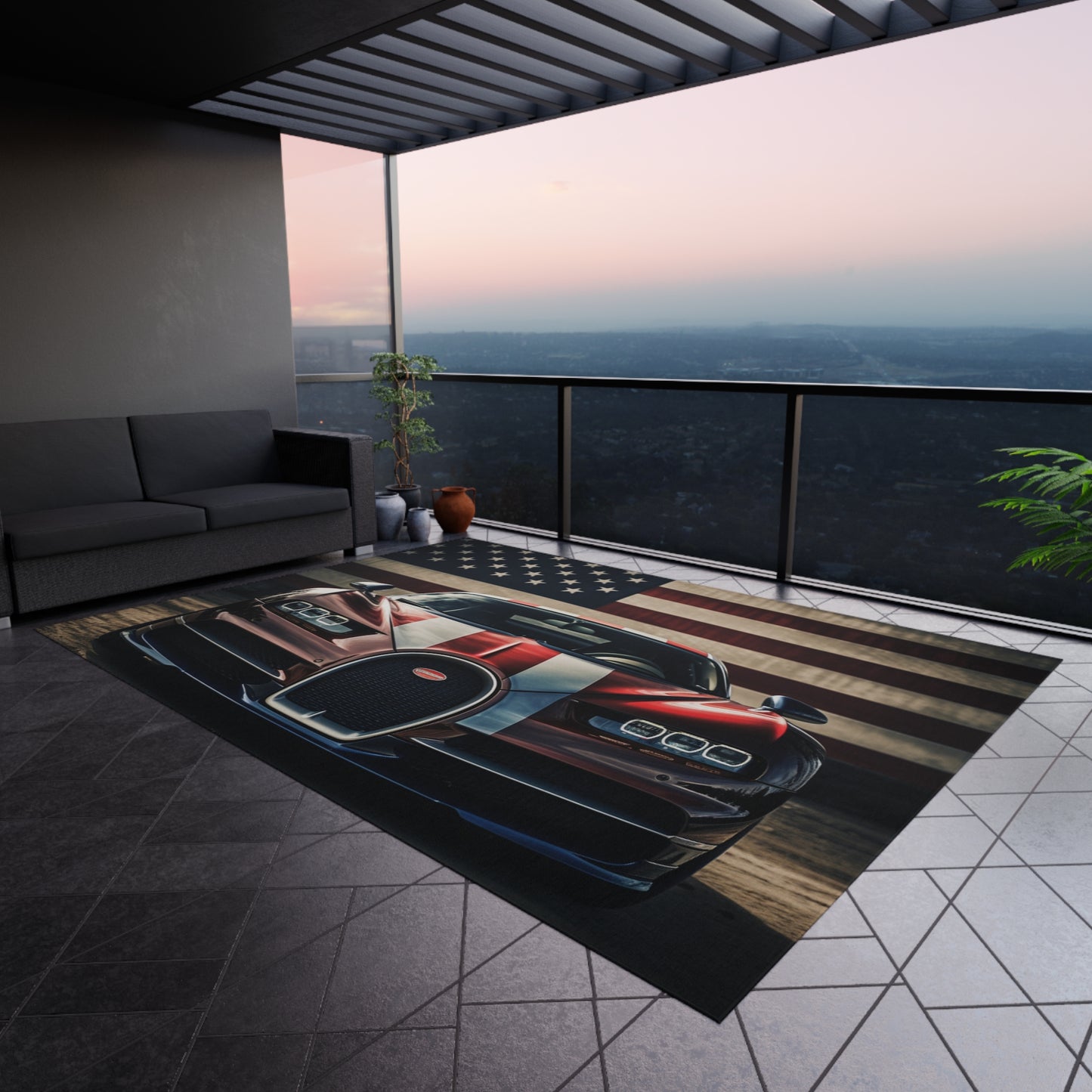 Outdoor Rug  Bugatti Flag 1