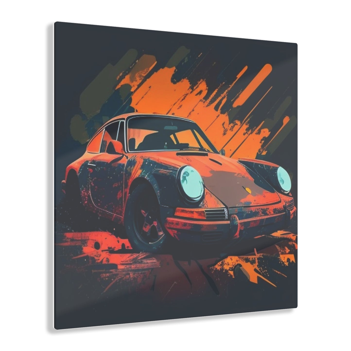 Acrylic Prints Porsche Abstract 3