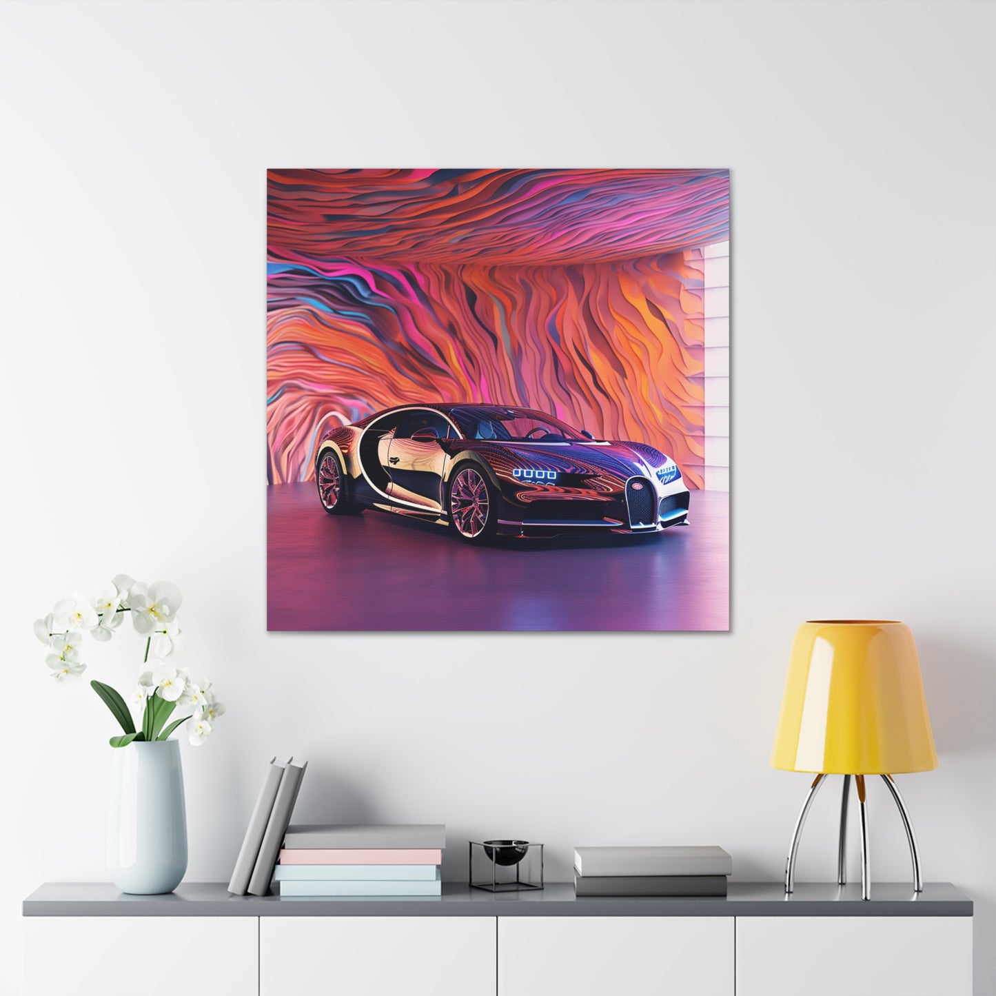 Canvas Gallery Wraps Bugatti Abstract Flair 4