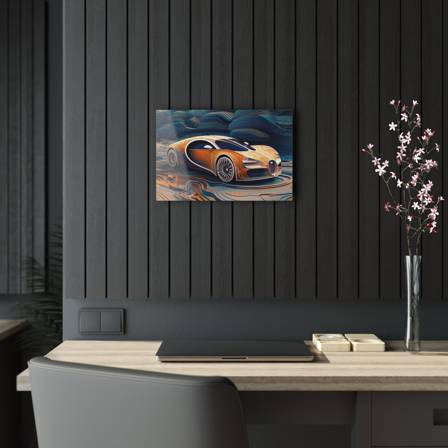 Acrylic Prints Bugatti Abstract Flair 1