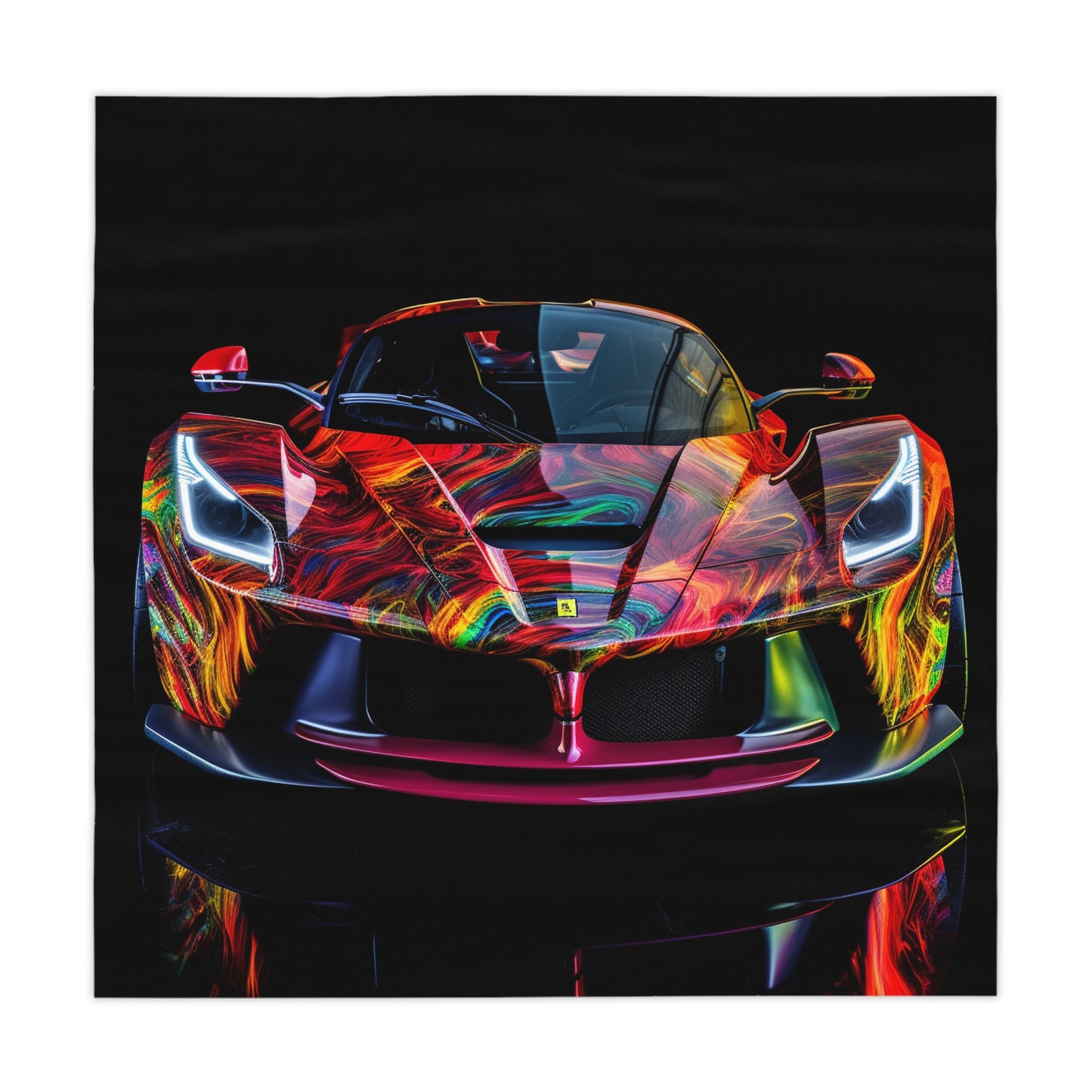 Tablecloth Ferrari Neon 3