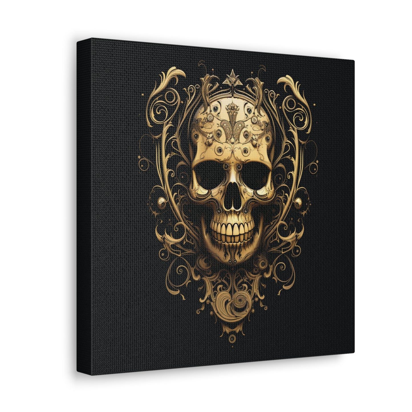 Canvas Gallery Wraps Skull Treble Clef 3