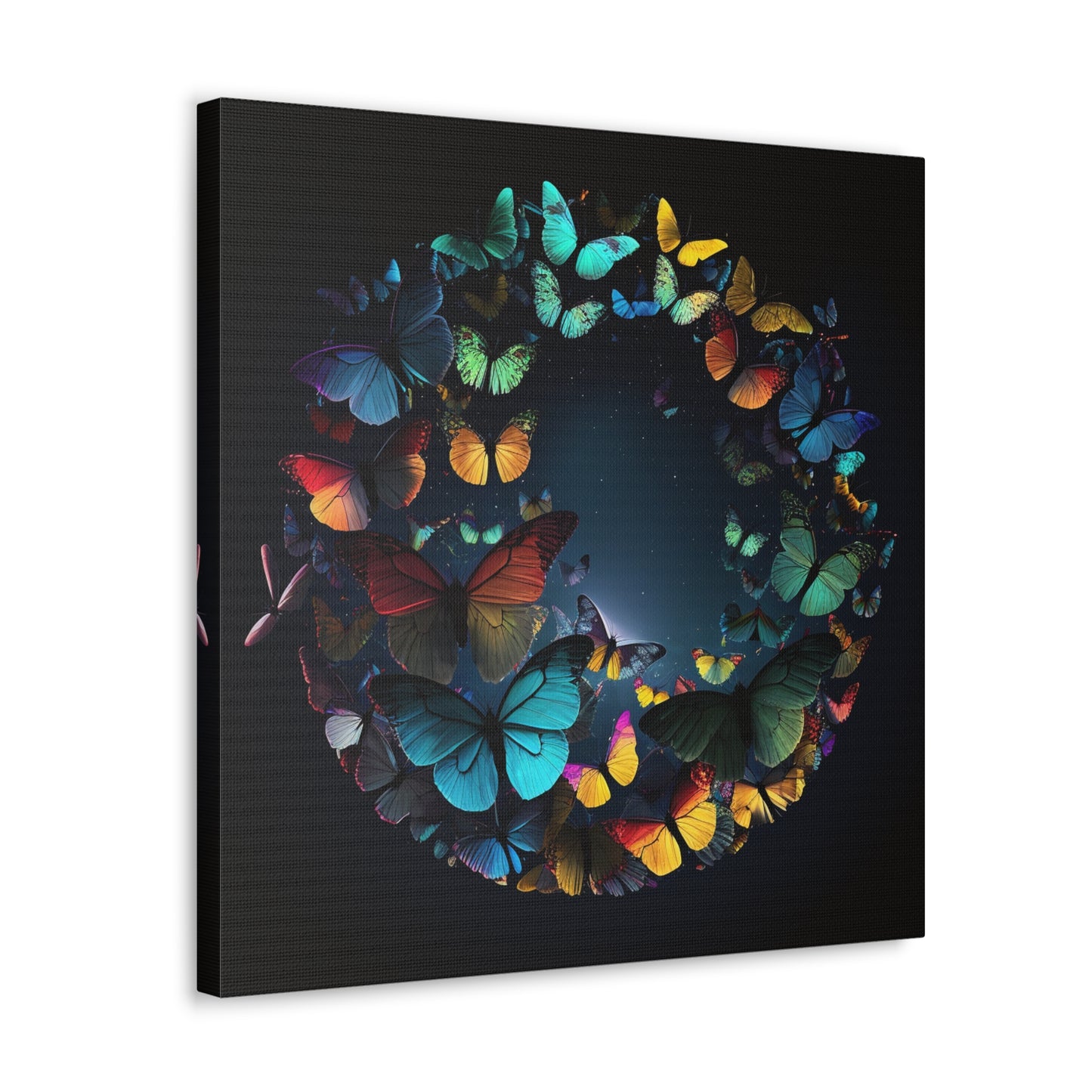 Canvas Gallery Wraps Moon Butterfly 3
