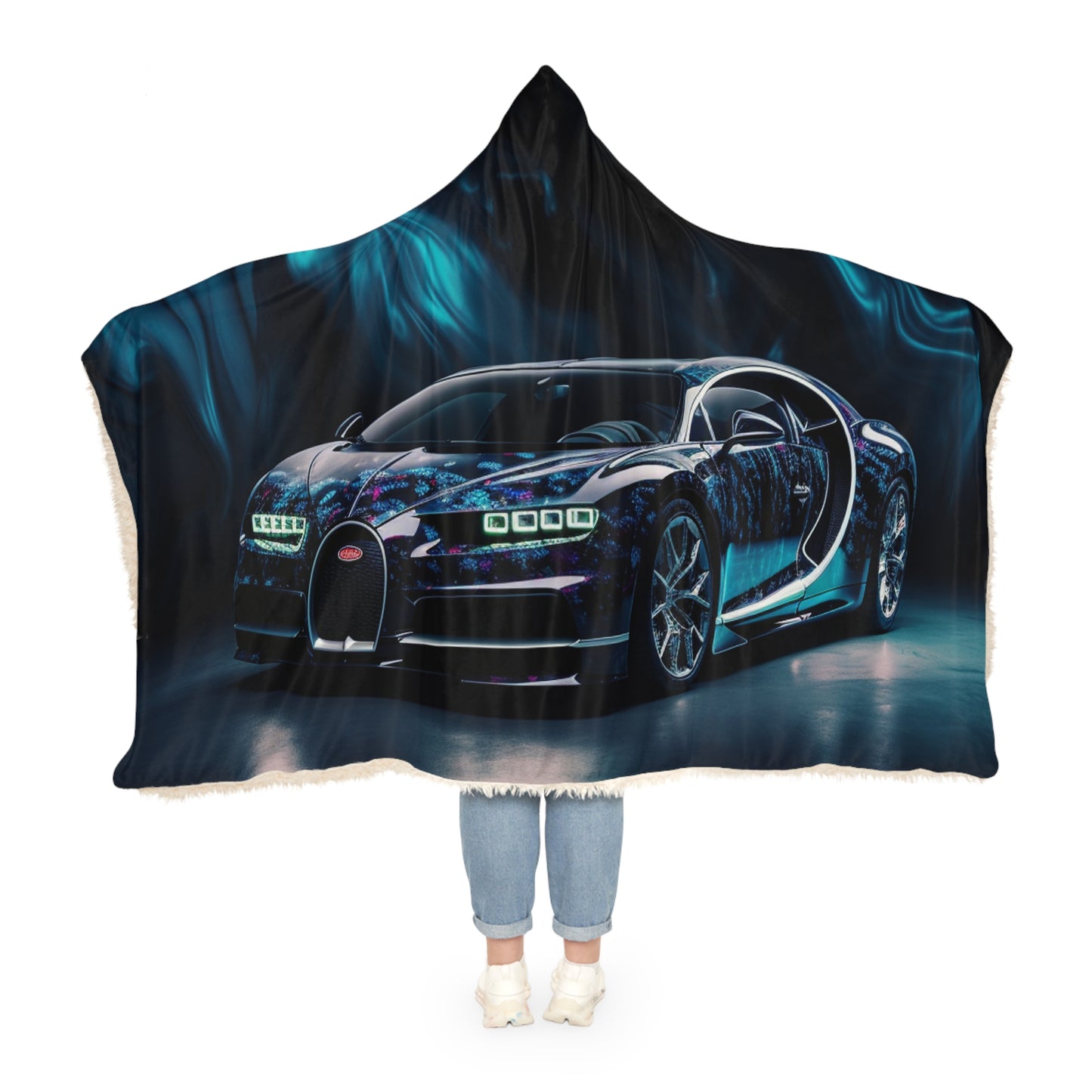 Snuggle Hooded Blanket Hyper Bugatti 1