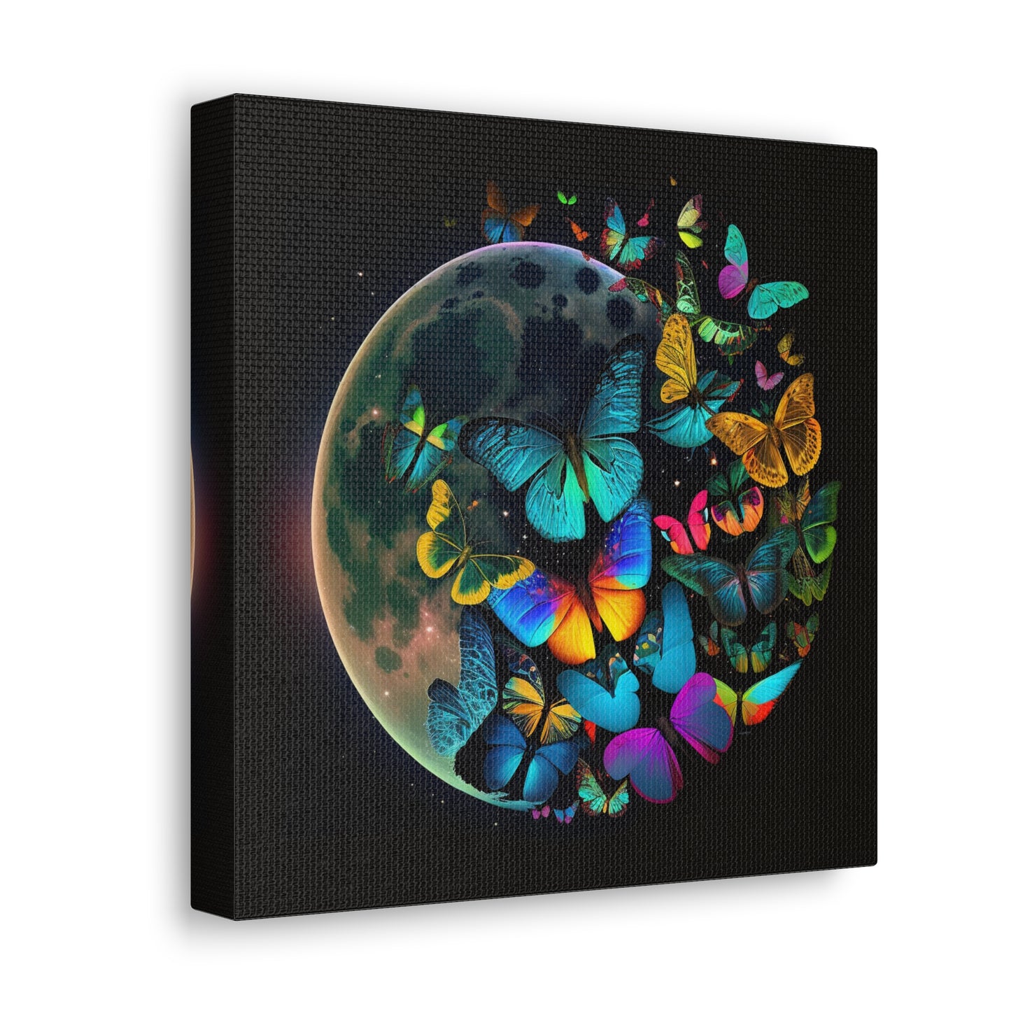 Canvas Gallery Wraps Moon Butterfly 2