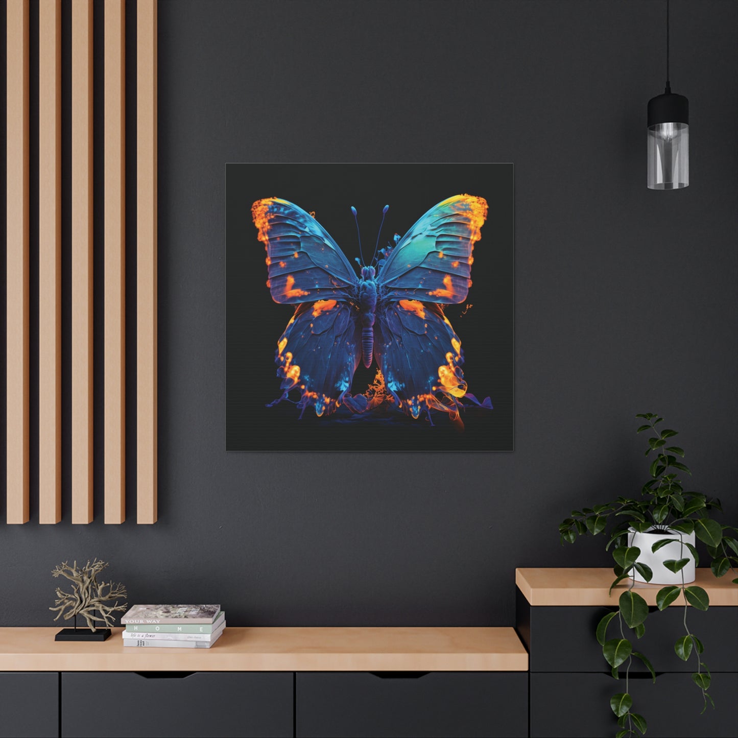 Canvas Gallery Wraps Thermal Butterfly 3