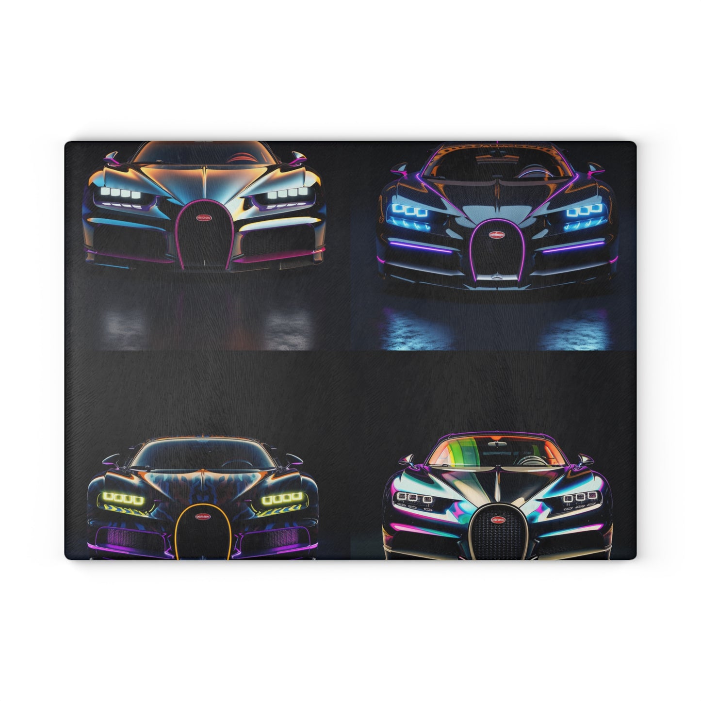 Glass Cutting Board Hyper Bugatti Chiron 5