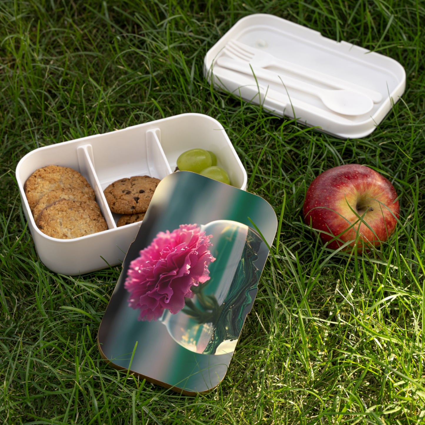 Bento Lunch Box Carnation 3