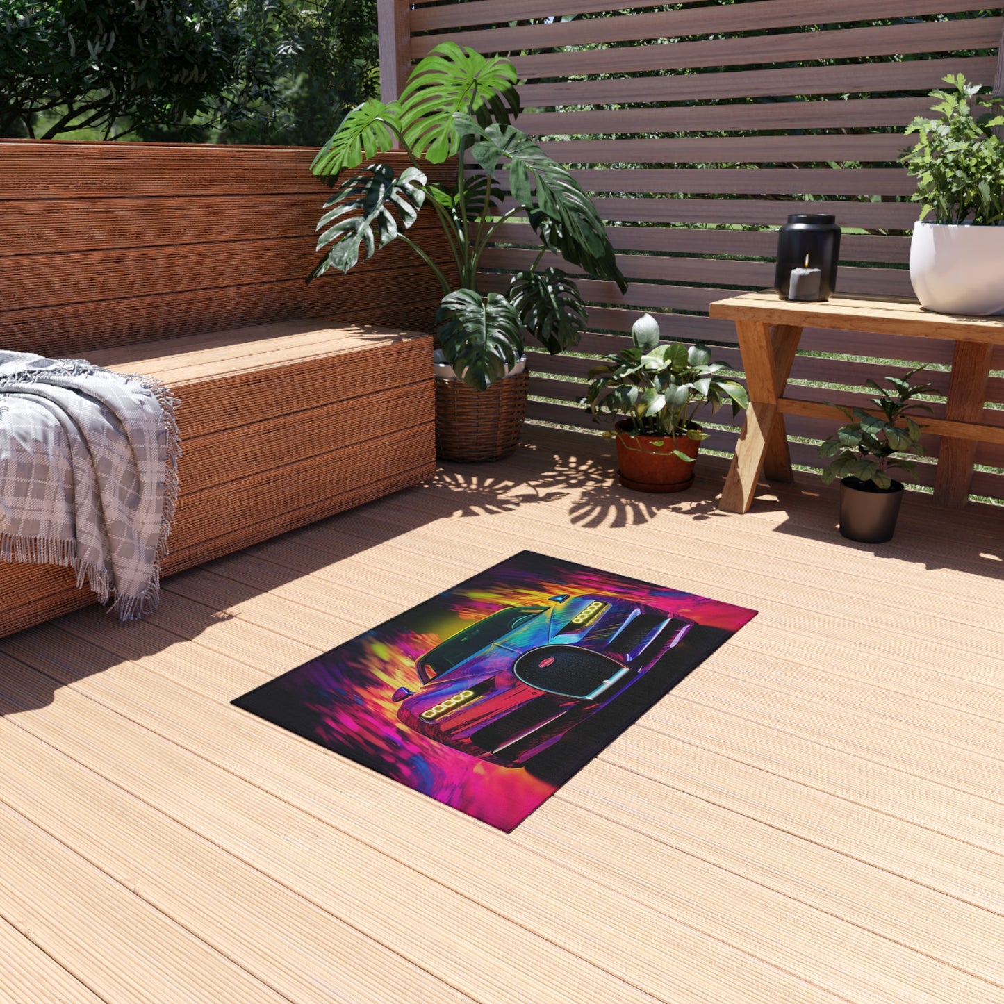 Outdoor Rug  Florescent Bugatti Flair 3