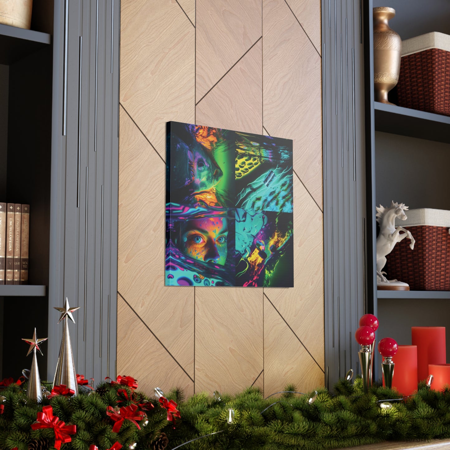 Canvas Gallery Wraps Florescent Glow 5