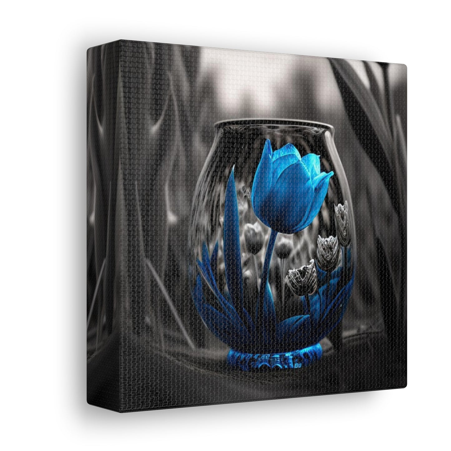 Canvas Gallery Wraps Tulip Blue 4