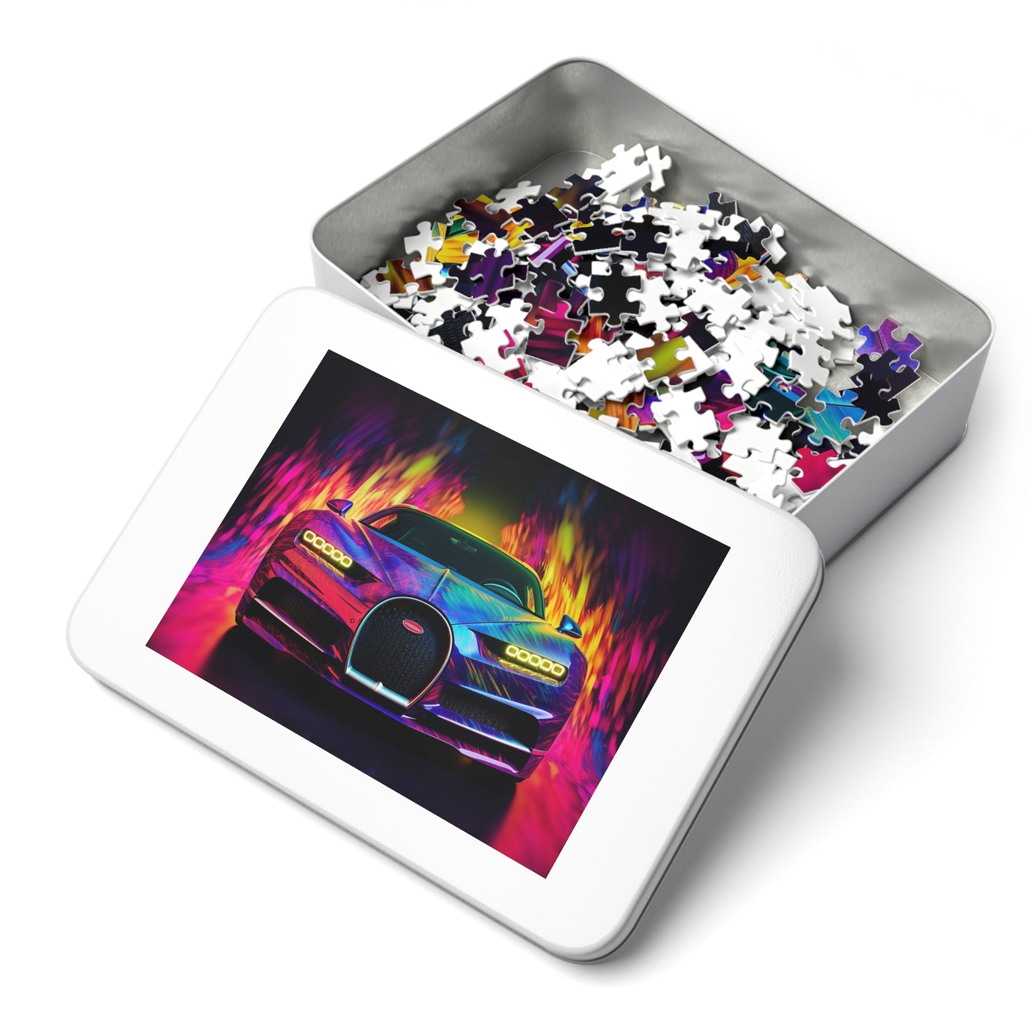Jigsaw Puzzle (30, 110, 252, 500,1000-Piece) Florescent Bugatti Flair 3