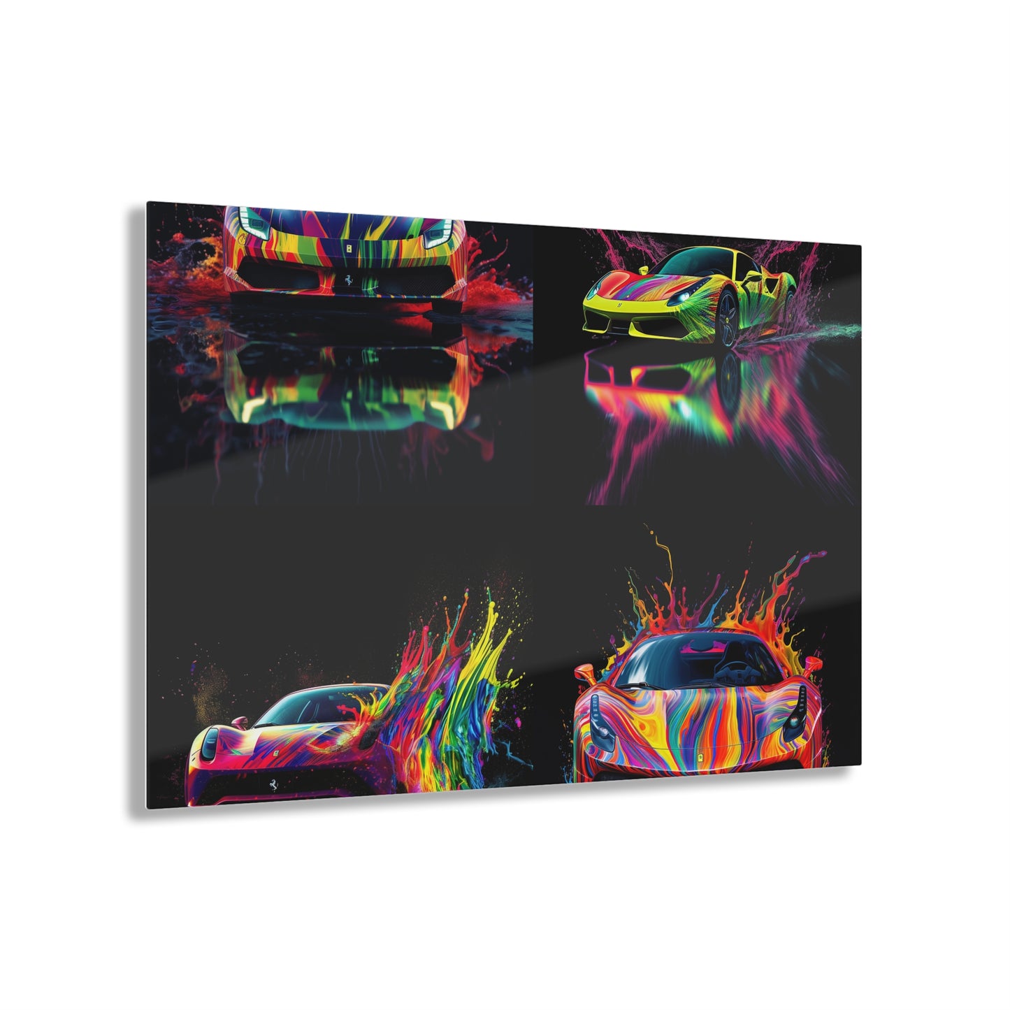 Acrylic Prints Ferrari Fusion Water 5