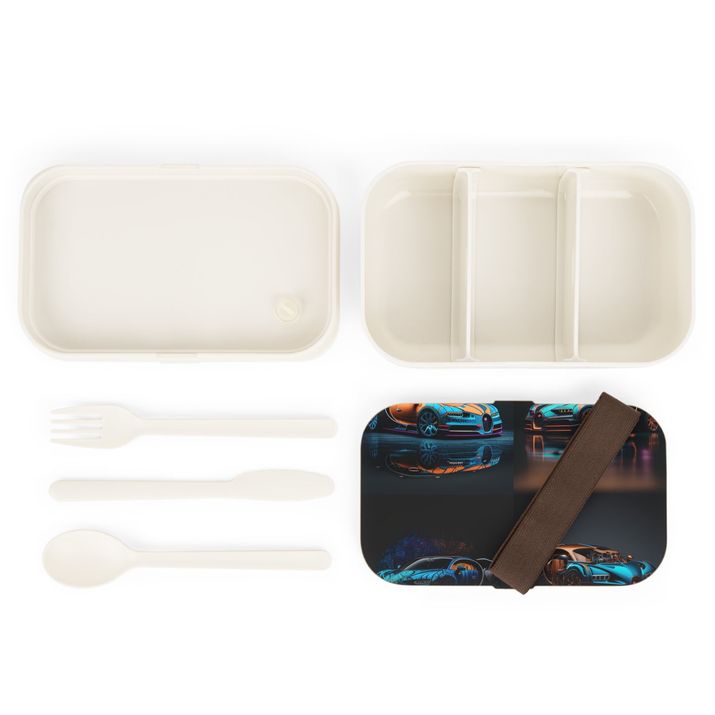 Bento Lunch Box Bugatti Blue 5