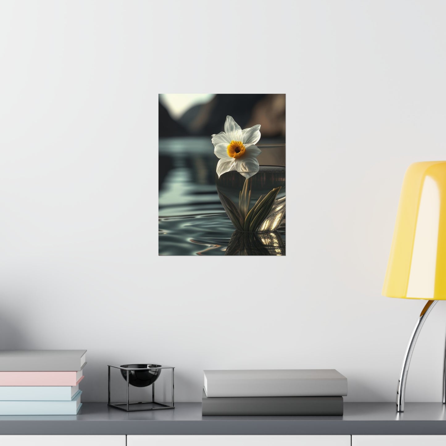 Premium Matte Vertical Posters Daffodil 2