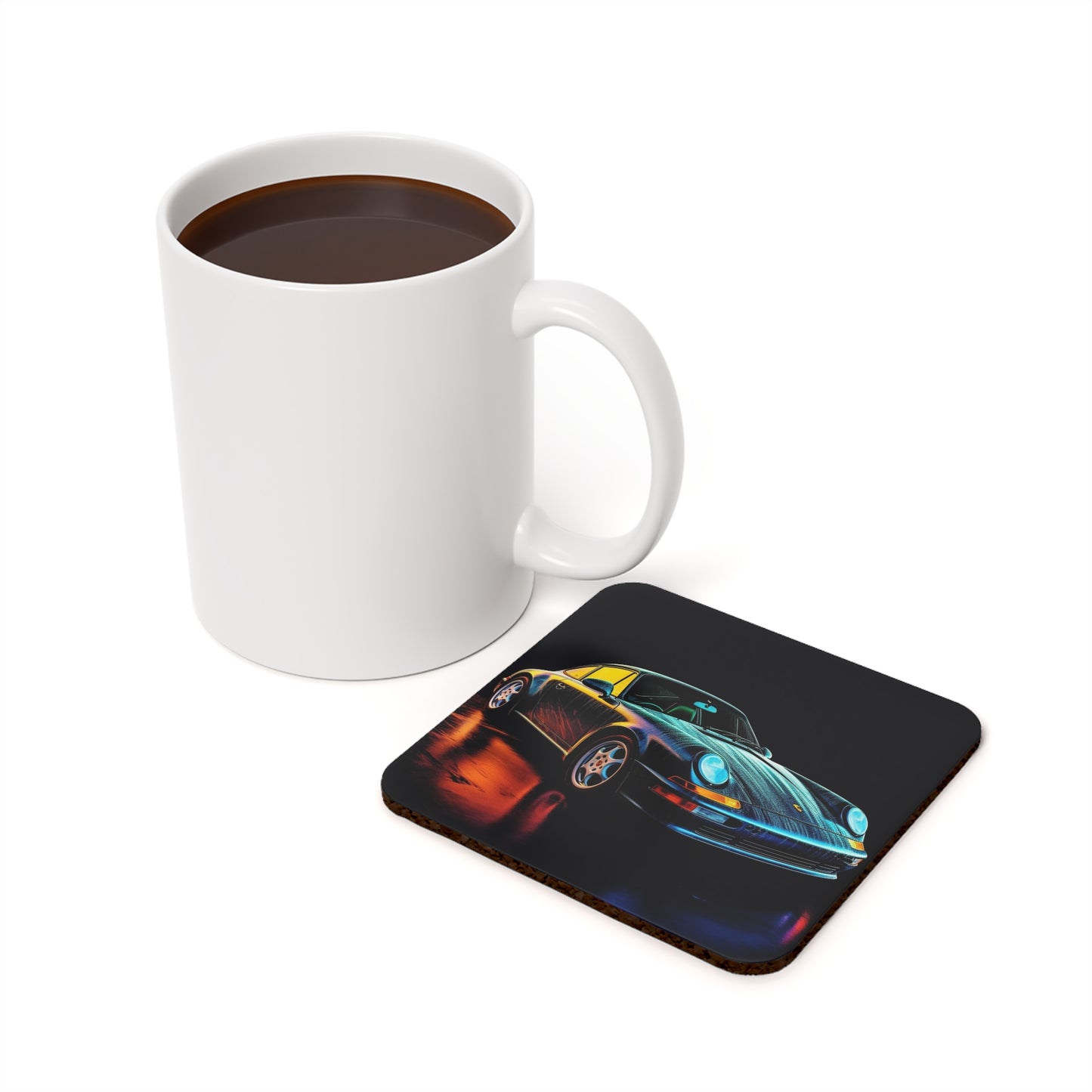 Cork Back Coaster Porsche 933 3