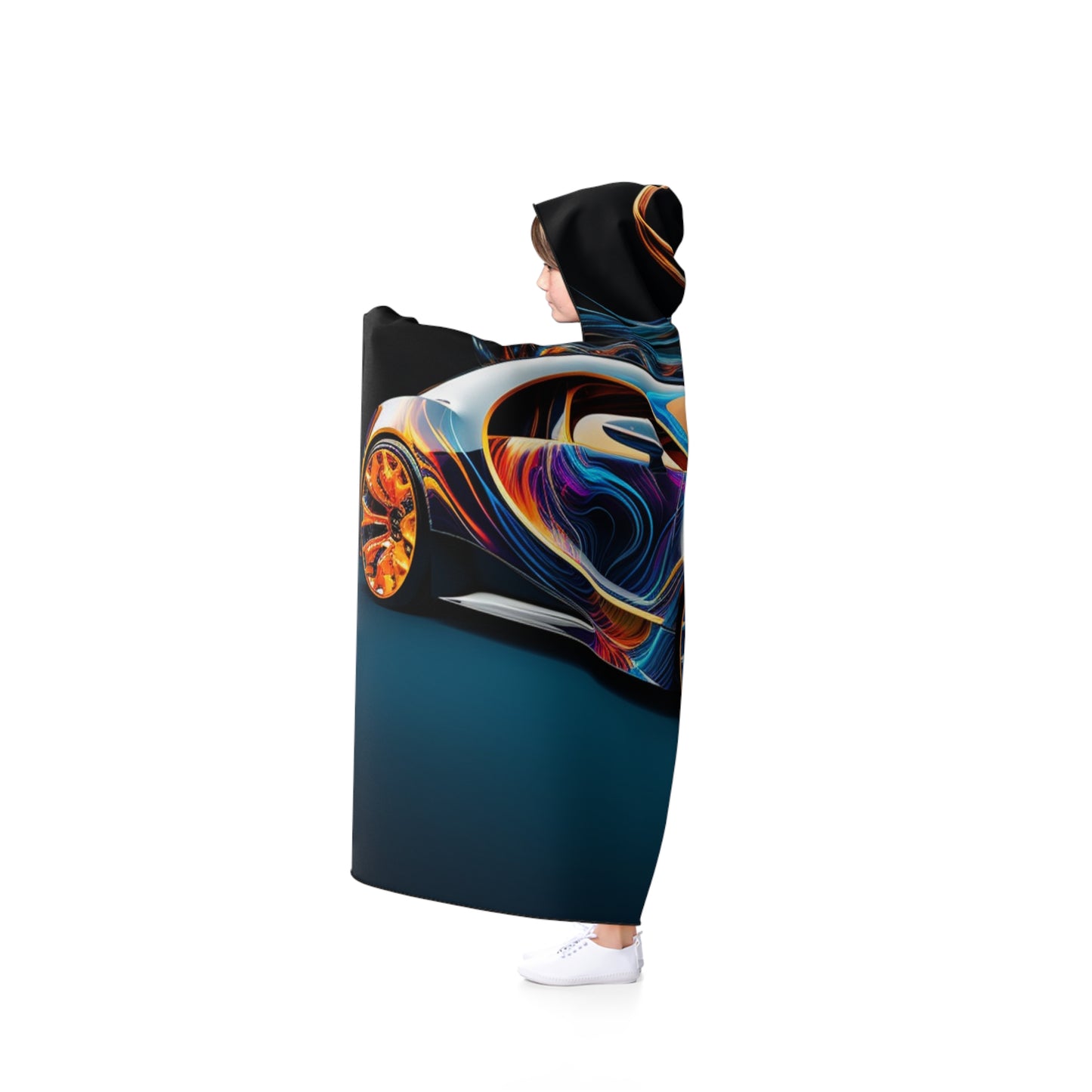 Hooded Blanket Bugatti Abstract Flair 2