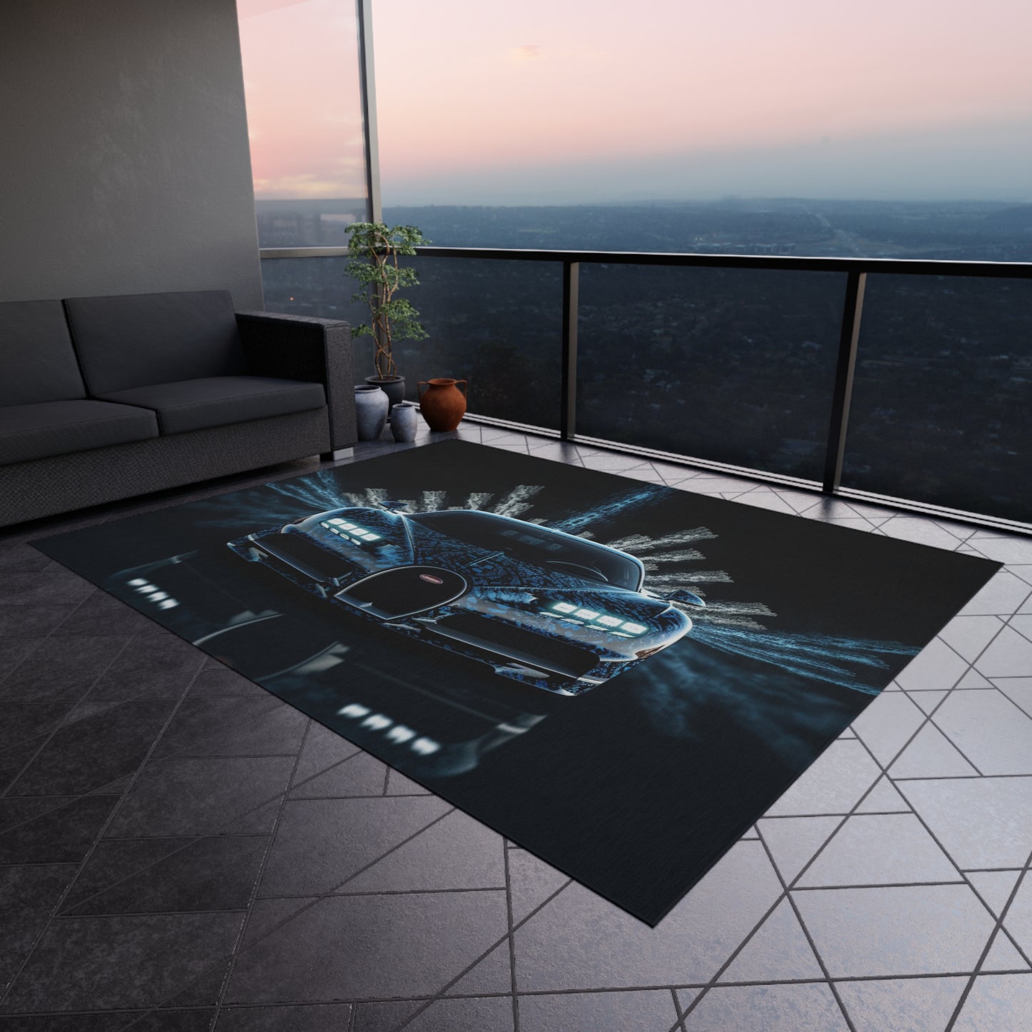Outdoor Rug  Hyper Bugatti 2