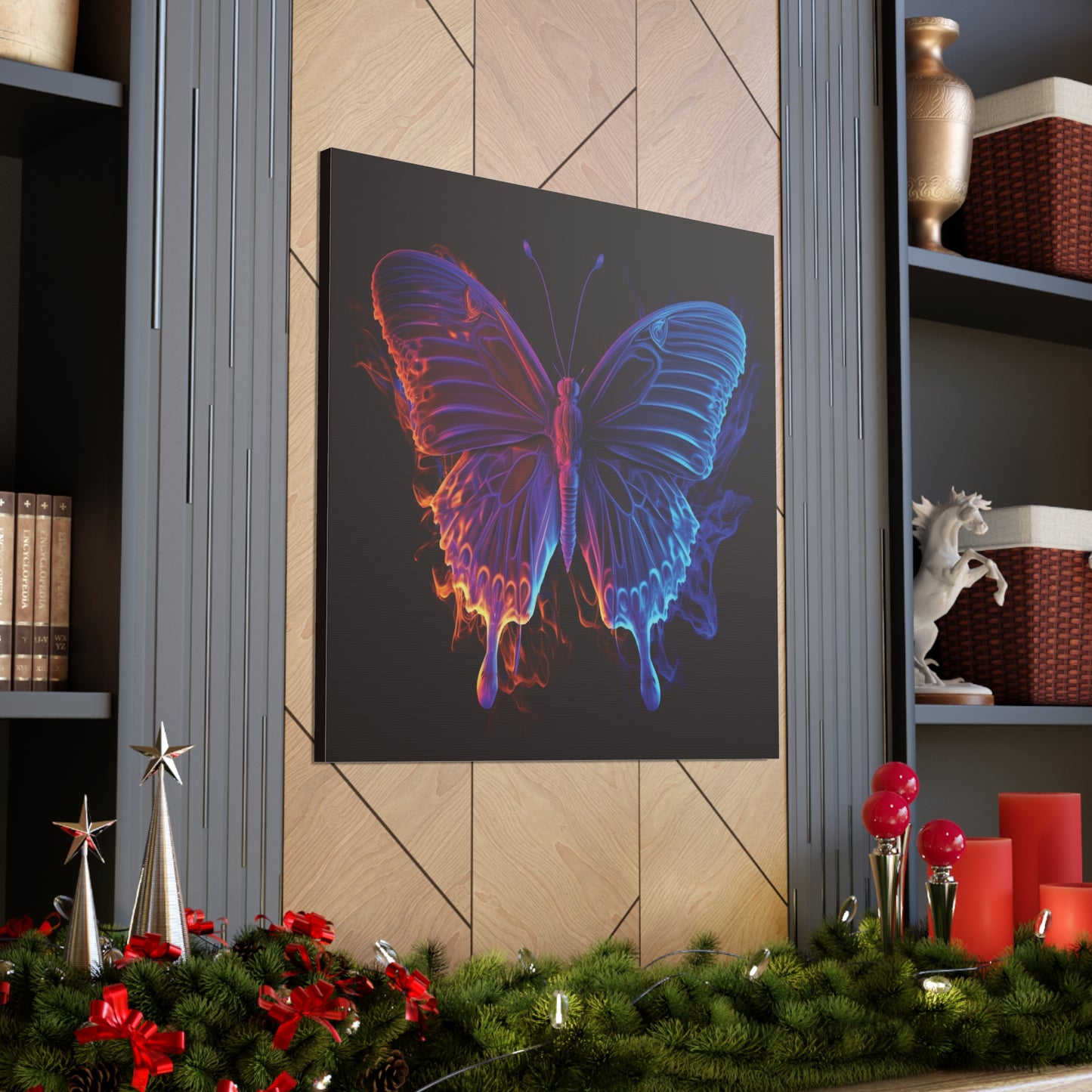 Canvas Gallery Wraps Thermal Butterfly 1