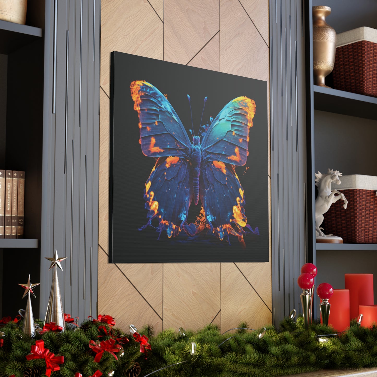 Canvas Gallery Wraps Thermal Butterfly 3