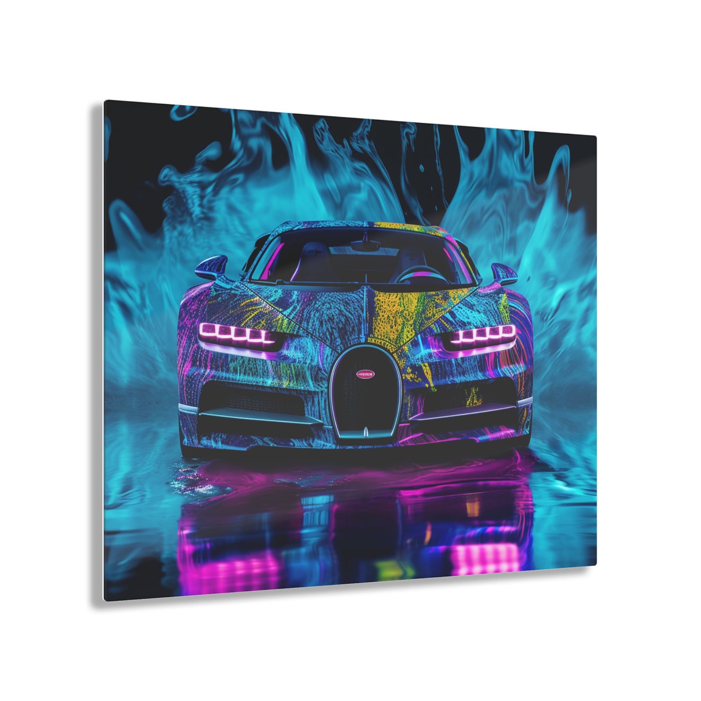 Acrylic Prints Bugatti Water 2