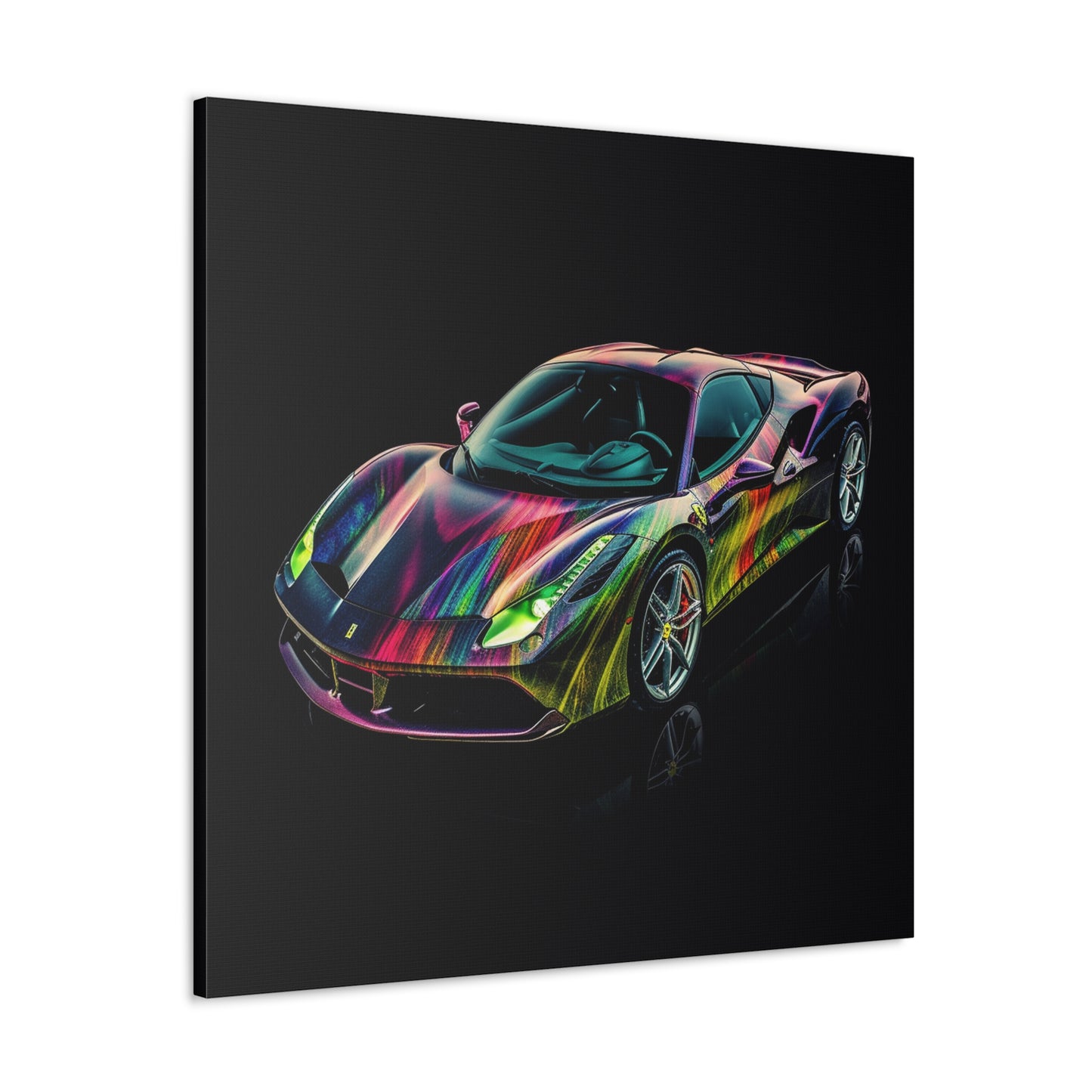 Canvas Gallery Wraps Ferrari Color 3