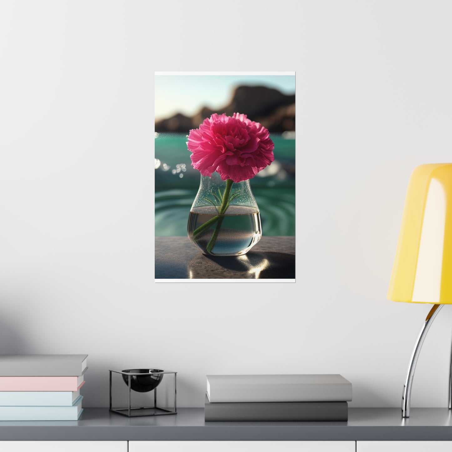 Premium Matte Vertical Posters Carnation 4