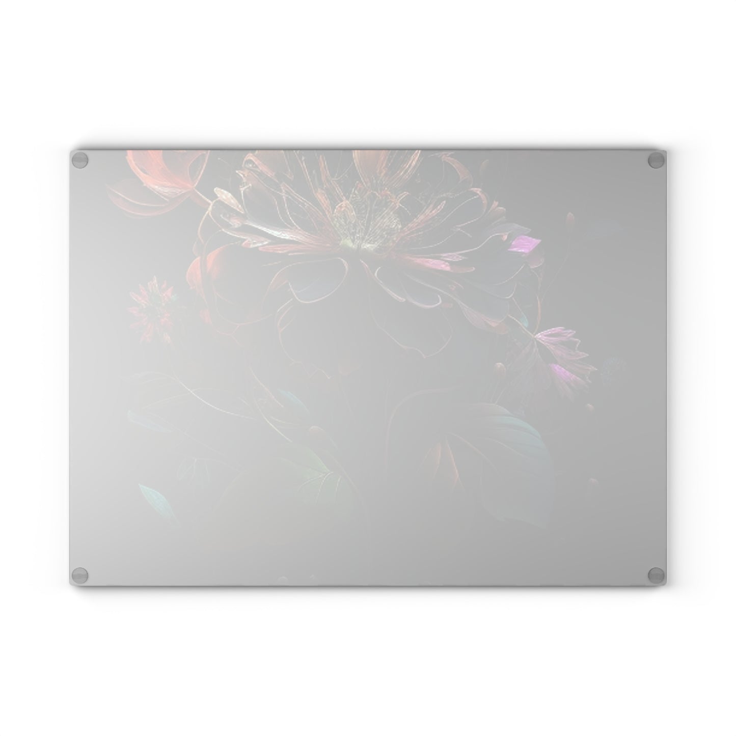 Glass Cutting Board Flower Arangment 2