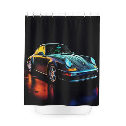 Polyester Shower Curtain Porsche 933 3