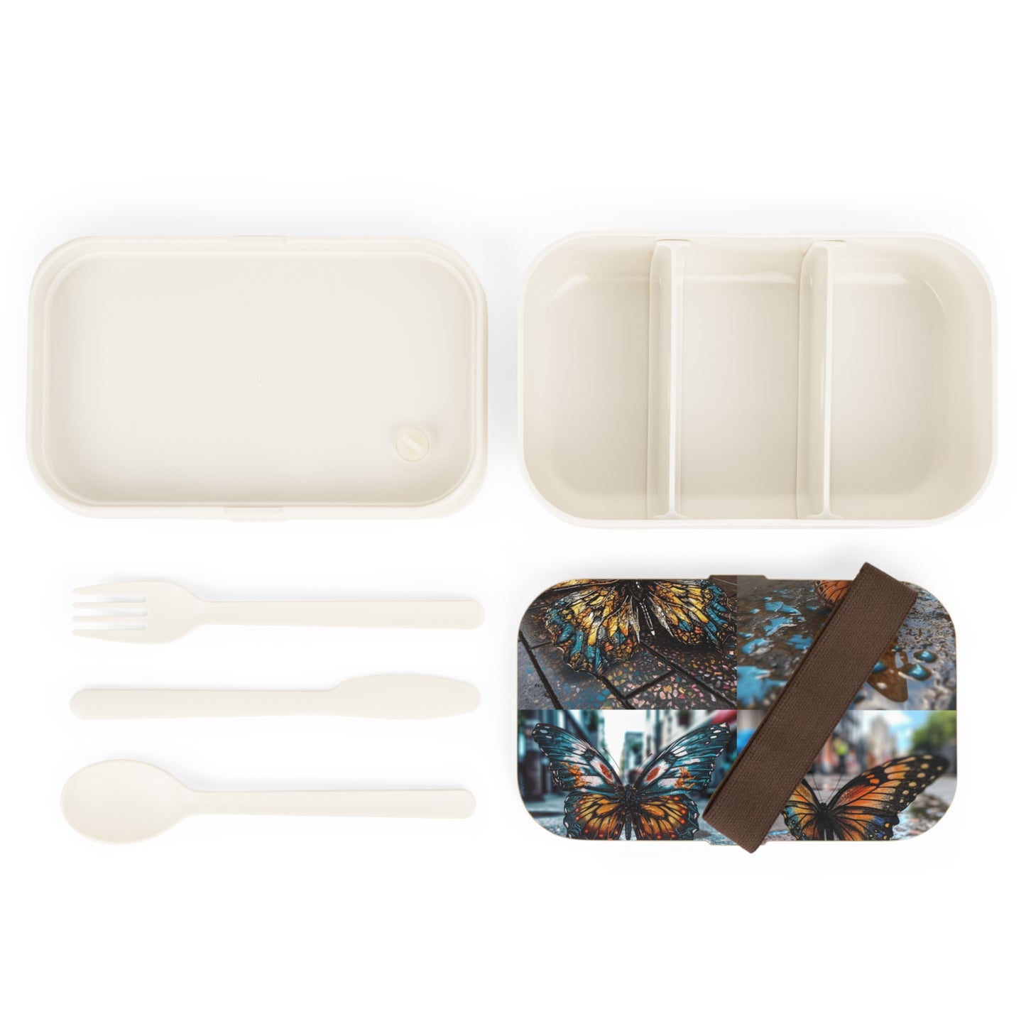Bento Lunch Box Water Butterfly Street 5