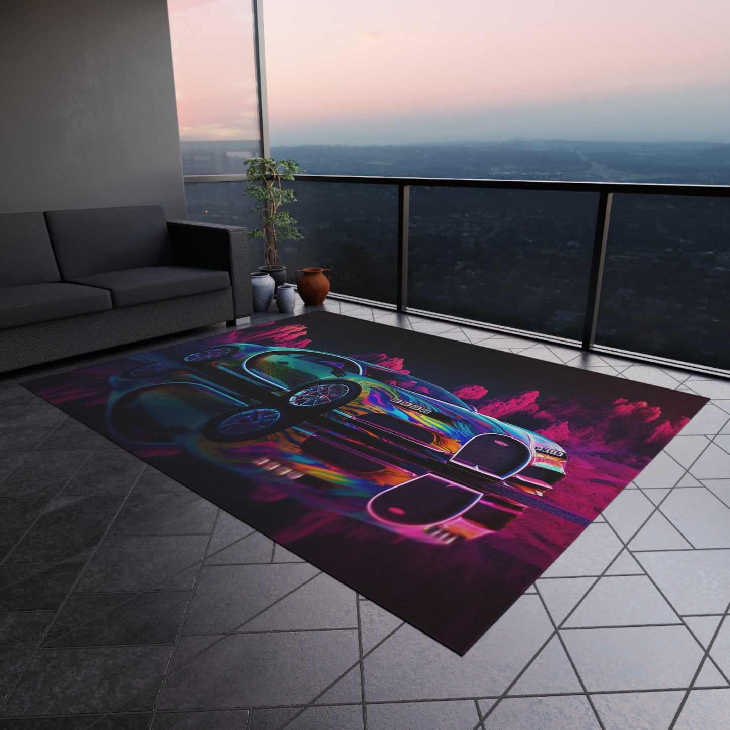 Outdoor Rug  Florescent Bugatti Flair 2