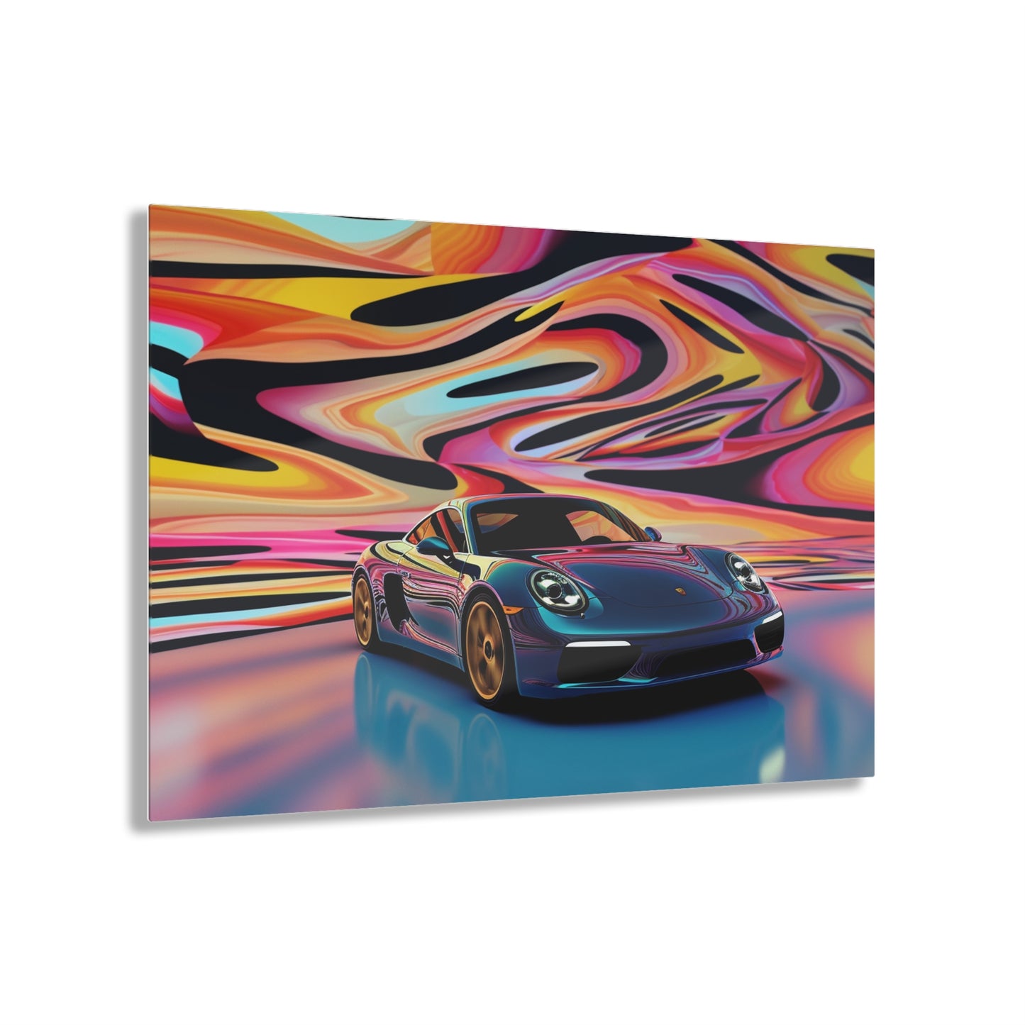 Acrylic Prints Porsche Water Fusion 2