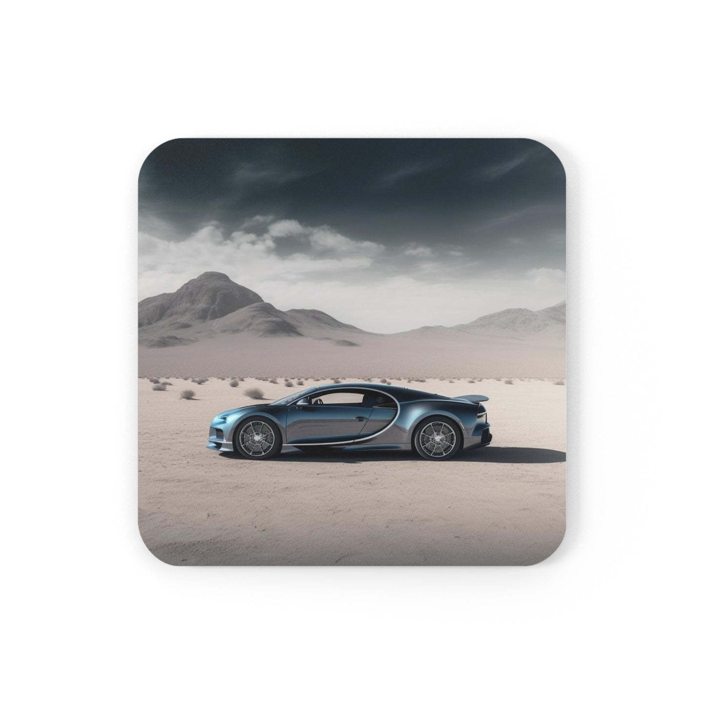 Corkwood Coaster Set Bugatti Real Look 1