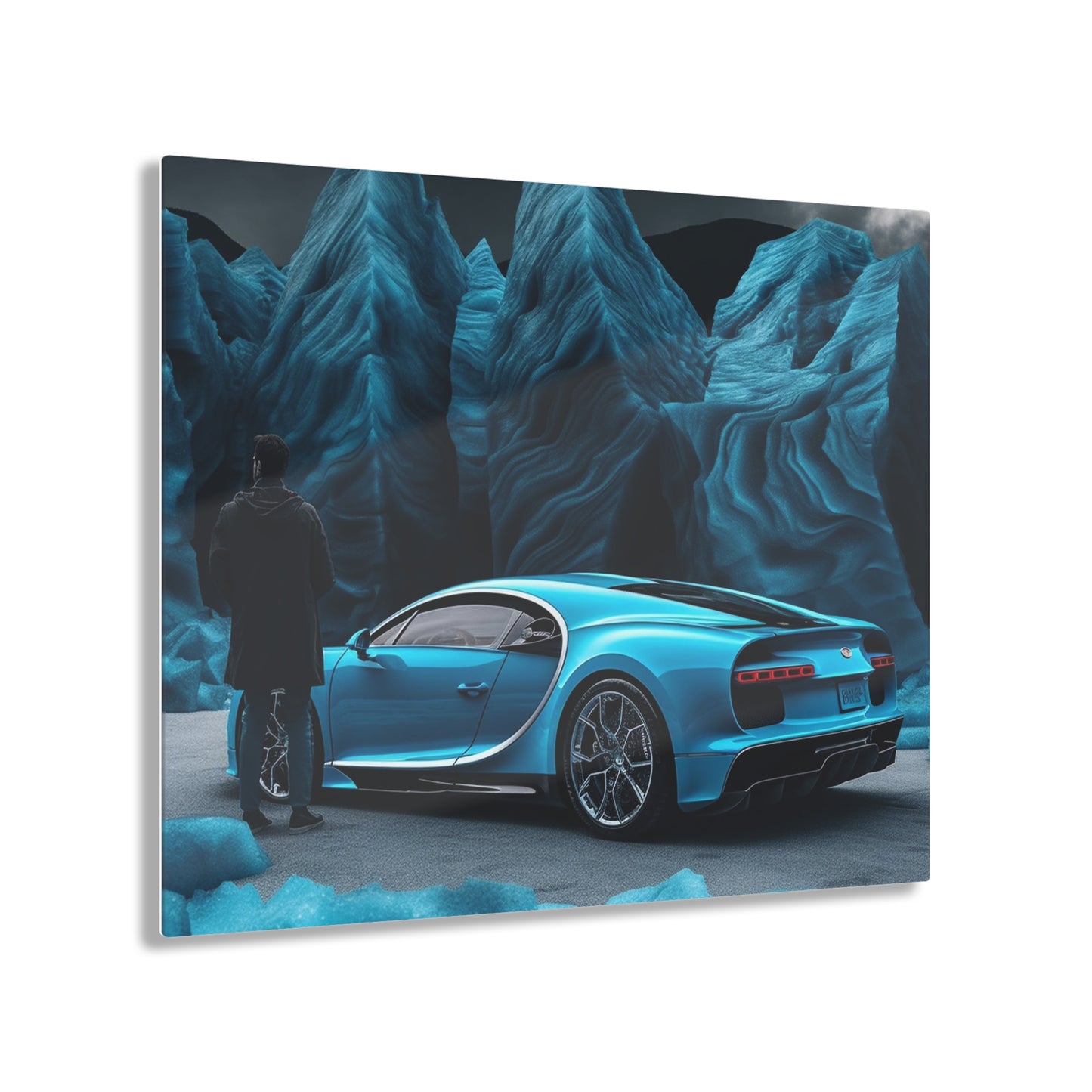 Acrylic Prints Bugatti Real Look 3