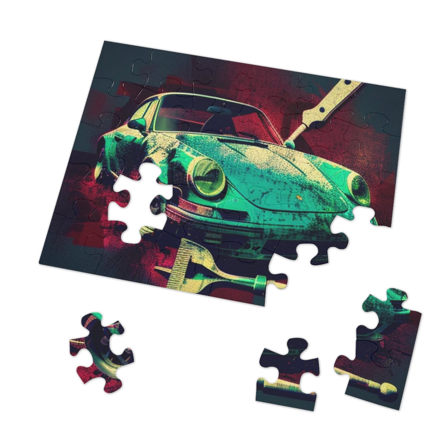 Jigsaw Puzzle (30, 110, 252, 500,1000-Piece) Porsche Abstract 4