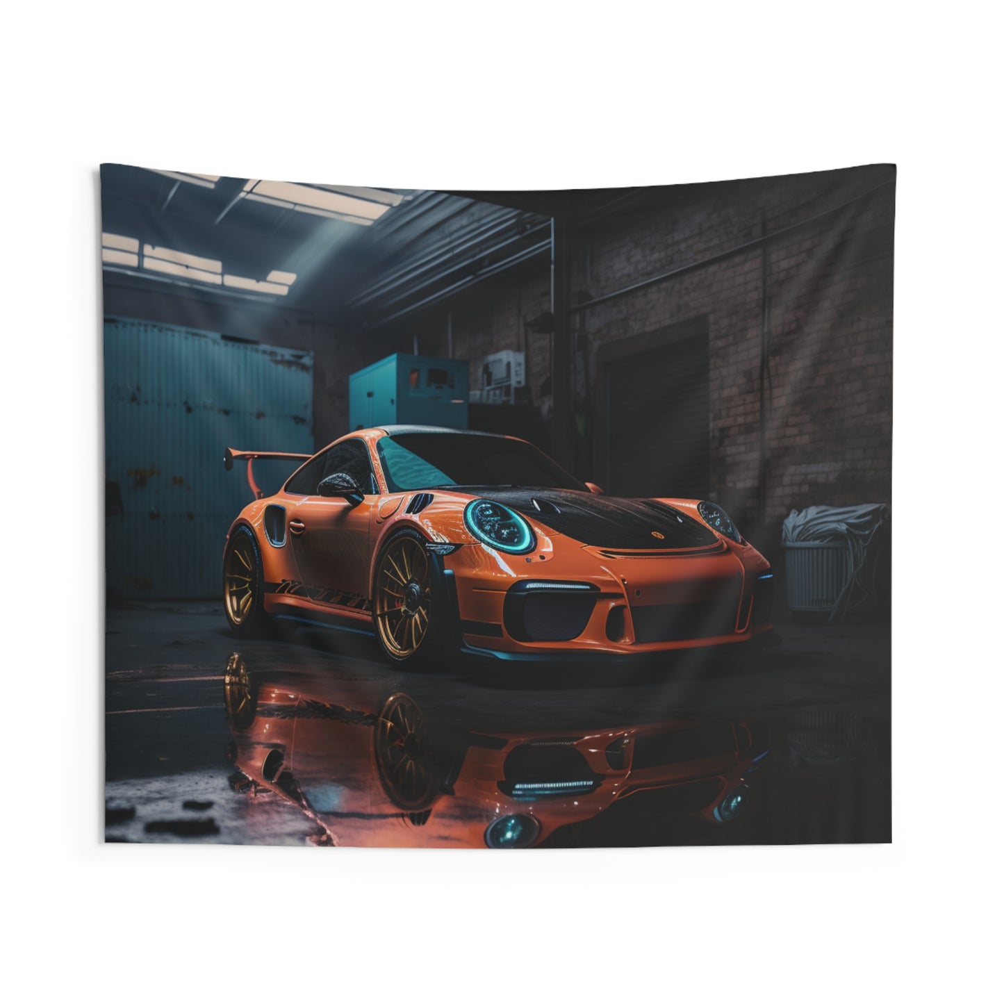 Indoor Wall Tapestries Porsche Color 1